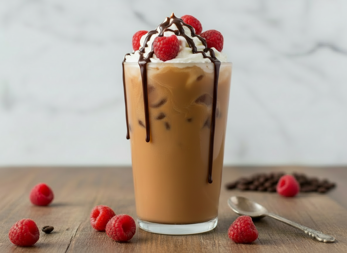 Iced Raspberry Mocha