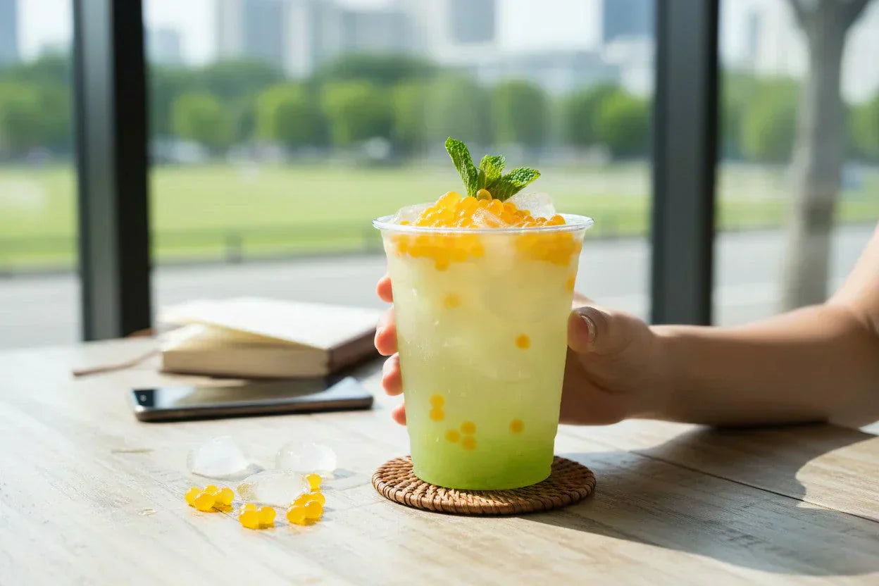 Apple Melon Mint Sparkler