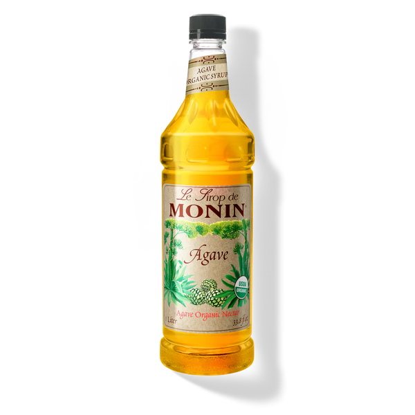 Monin Organic Agave Syrup, 1L bottle (4/cs)