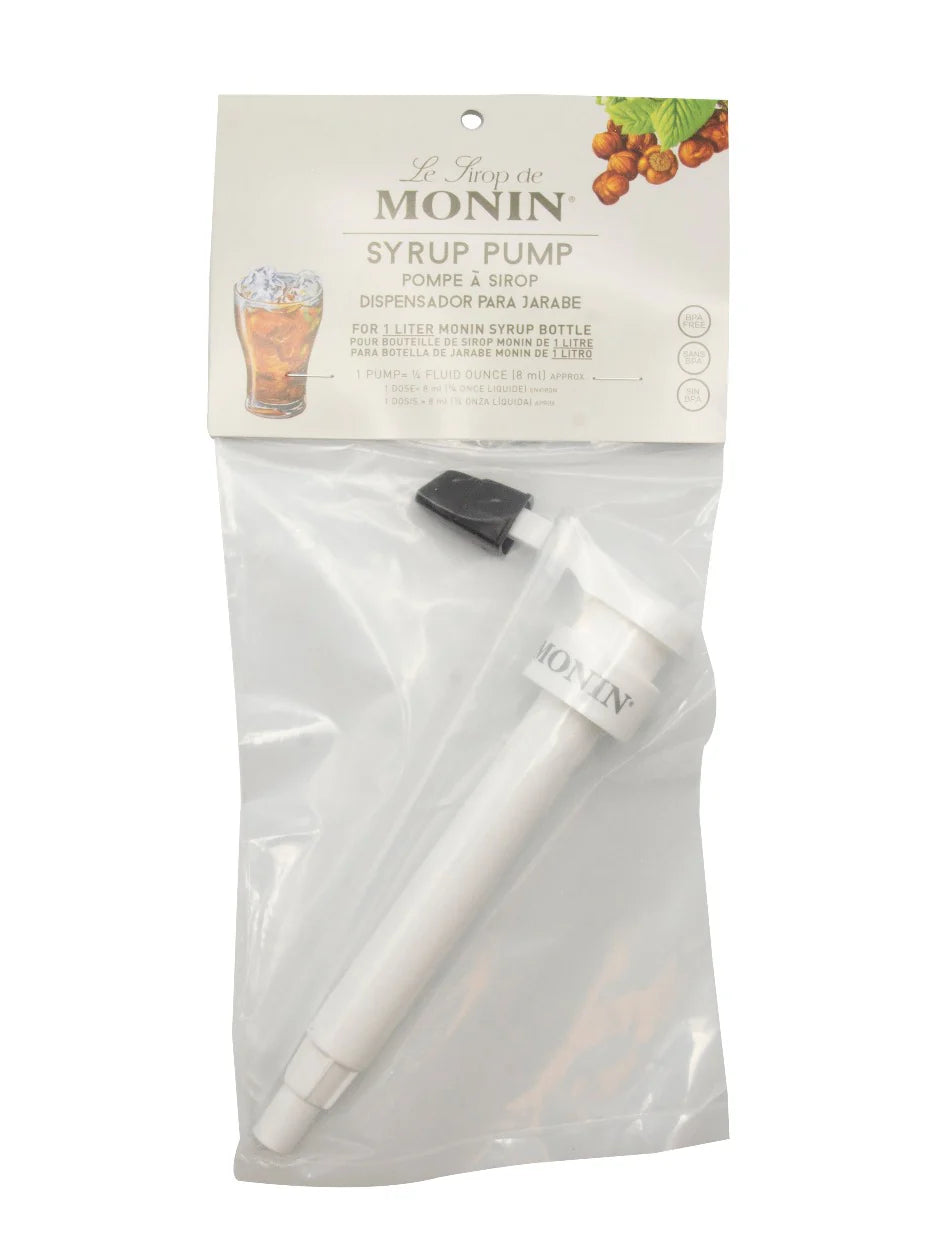 Monin Syrup Pump (1 LITER BOTTLE)