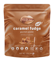 SloJo Caramel Fudge Powder, 2lb retail bag (7 count)