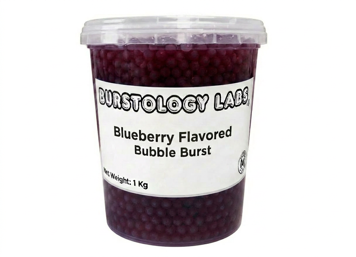 Burstology Labs Blueberry Popping Pearls, 1kg (6/cs)