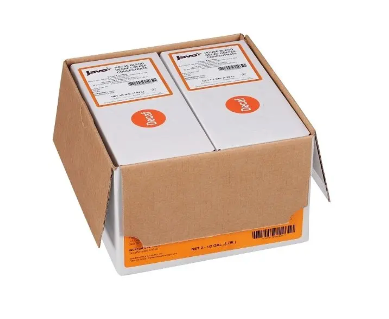 House Blend Decaf BIB Coffee, 1/2 gallon (2 count)