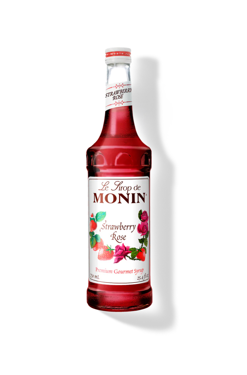 Monin Strawberry Rose Syrup