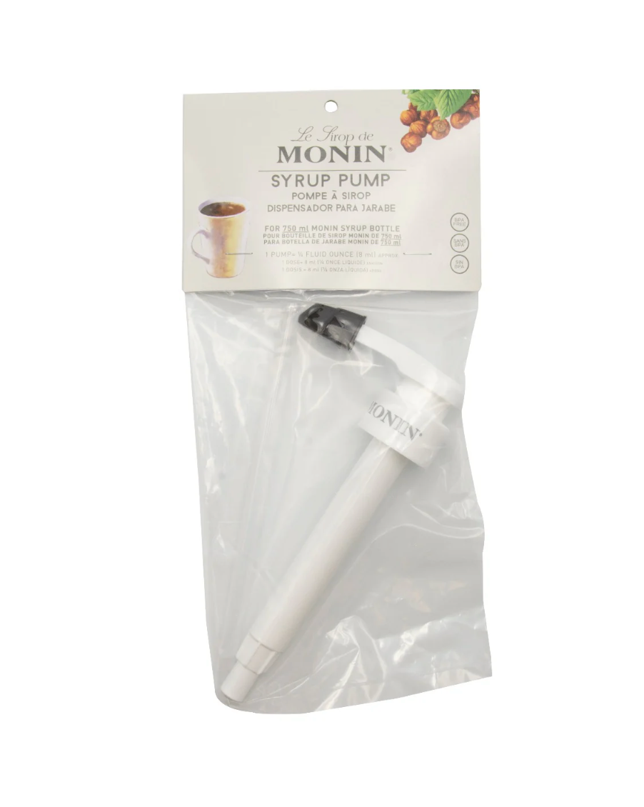 Monin Syrup Pump (750ML GLASS BOTTLE)