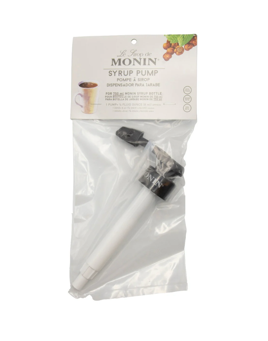 Monin Syrup Pump (750ML GLASS BOTTLE)