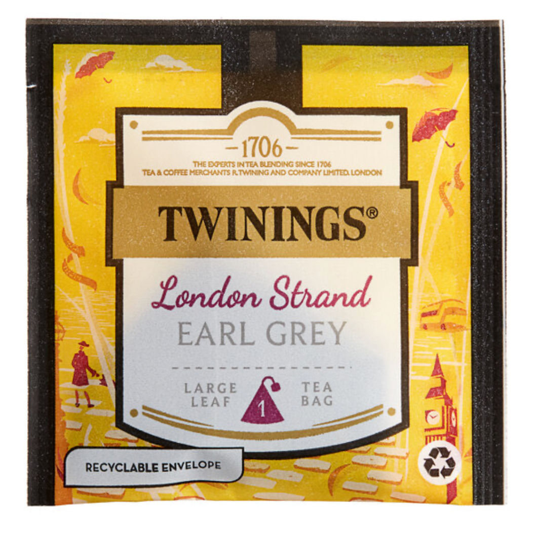 Twinings Platinum London Strand Earl Grey Tea 100ct