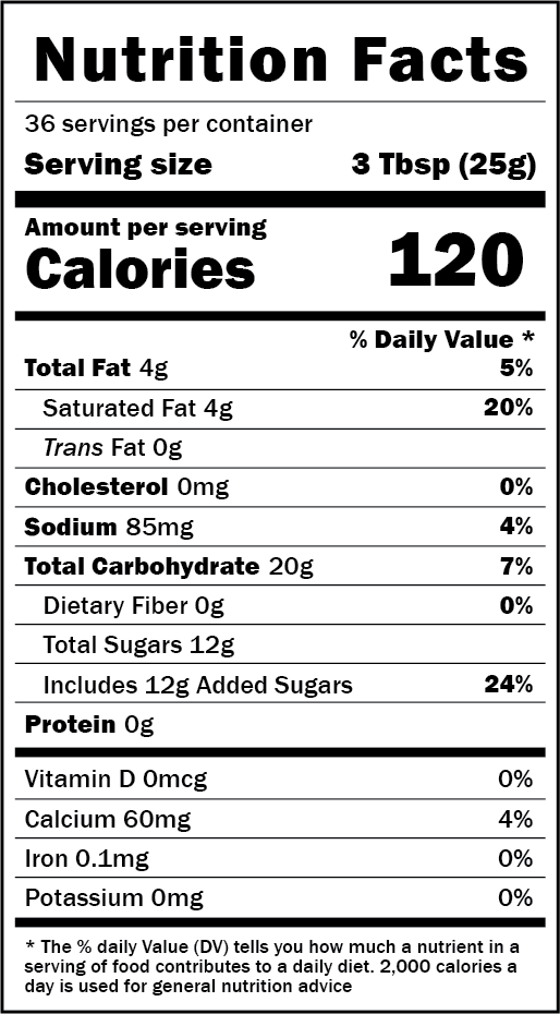 SloJo Caramel Fudge Powder, 2.2 lb bag (8 count)