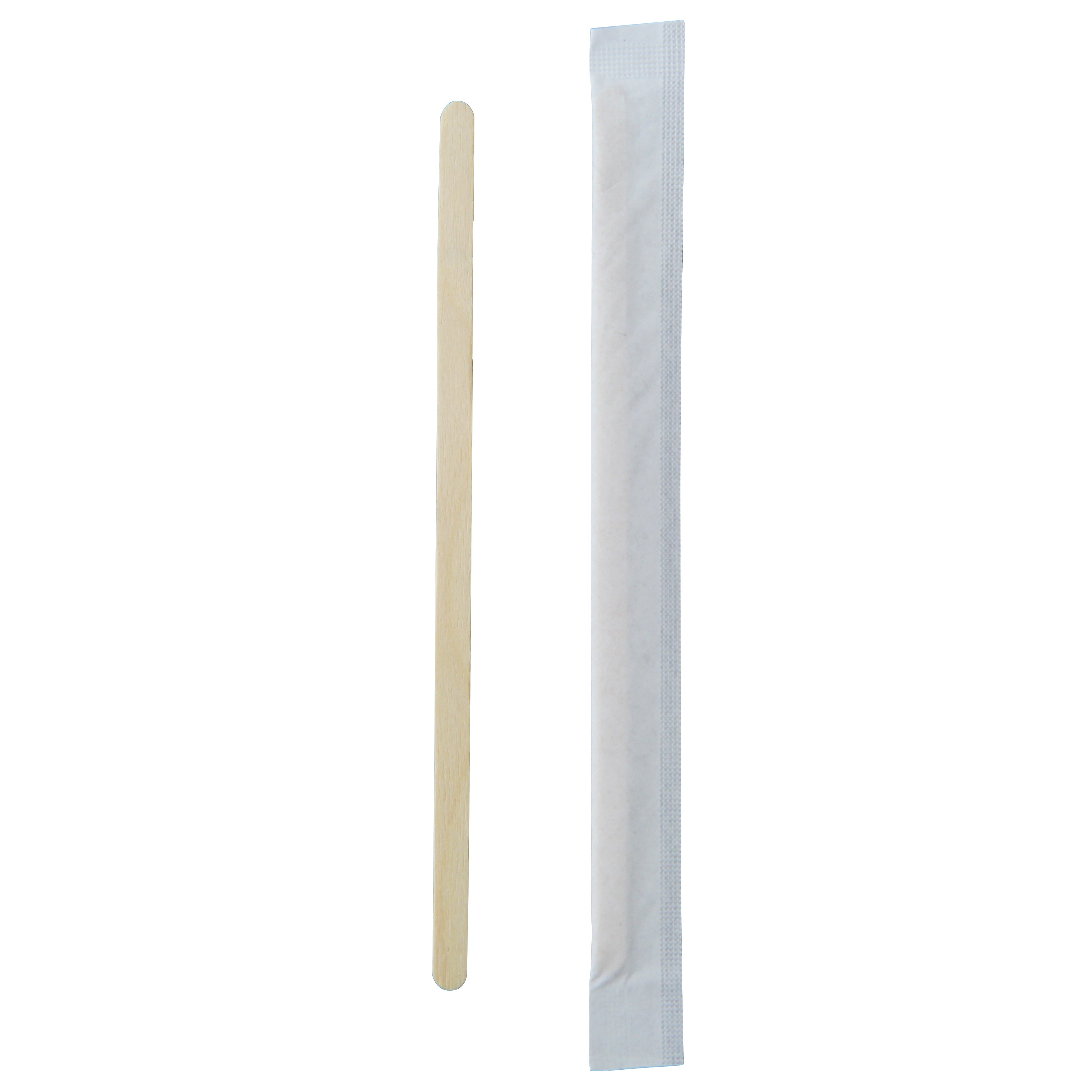 Wrapped Wood Coffee Stirrers (1000 count)