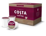 Costa Dark Roast Single Serve K-Cup Pods for Retail (6/10 count)