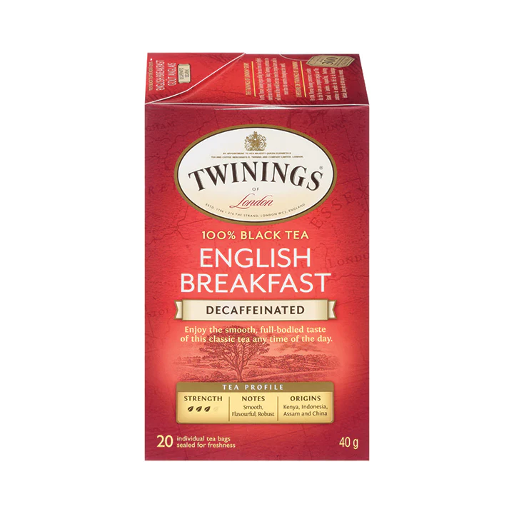 Twinings Tea English Breakfast Decaf (150 count)