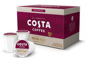 Costa Medium Roast Single Serve K-Cup Pods (6/10 count)